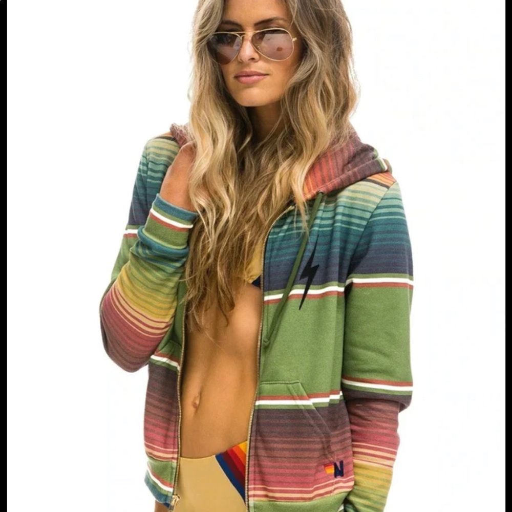 Aviator Nation Unisex Zip Up